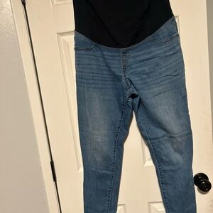 Isabel Maternity by Ingrid & Isabel Light Blue Maternity Jeggings